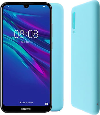 Volte-Tel Silicon Tpu Umschlag Rückseite Silikon Hellblau (Huawei Y6 2019) 8241765