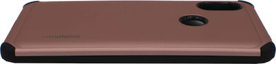 Motomo Tough Armor Umschlag Rückseite Kunststoff Rose Gold (Redmi Note 6 Pro)