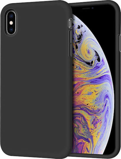Back Cover Silicone Black (iPhone XS Max)