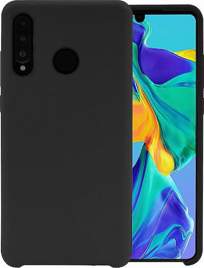 Back Cover Silicone Black (Huawei P30 Lite) HUA-0928B