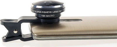 1018.213 Phone Camera Lens Set Macro / Ultra Wide 19x 2pcs