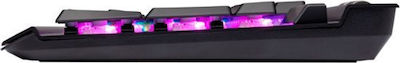 Corsair K70 RGB MK.2 Low Profile RAPIDFIRE Gaming Tastatură mecanică cu Cherry MX Speed switch-uri și iluminare RGB (Engleză UK)