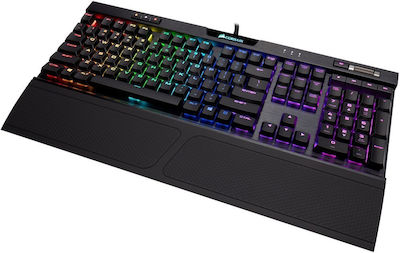 Corsair K70 RGB MK.2 Low Profile RAPIDFIRE Gaming Tastatură mecanică cu Cherry MX Speed switch-uri și iluminare RGB (Engleză UK)