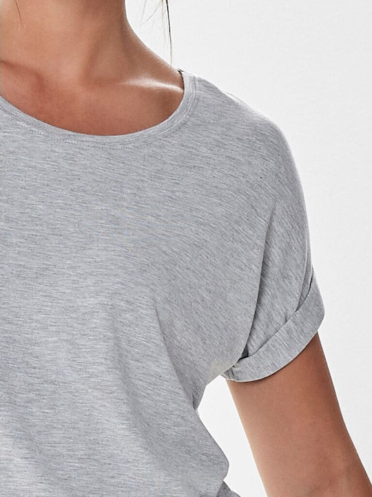Damen T-Shirt Light Grey