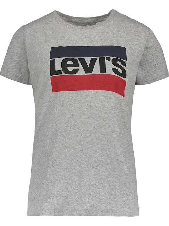 The Perfect Graphic Γυναικείο T-shirt Γκρι