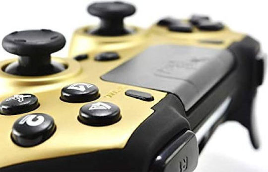 Steelplay Metaltech Kabellos Gamepad für PS4 Gold
