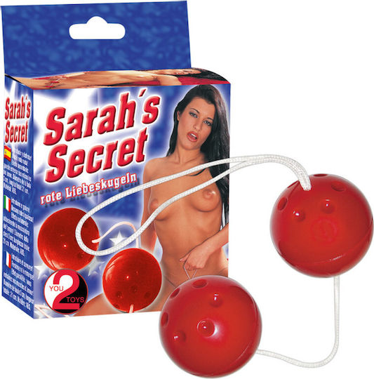 You2Toys Sarah's Secret Κολπικές Μπάλες Κόκκινες