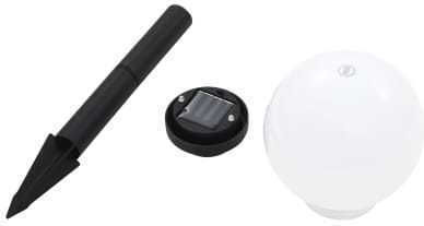 vidaXL Set of 8 Stake Solar Lights Balls RGB with Photocell IP44
