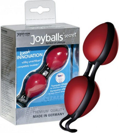 JoyDivision Joyballs Secret Κολπικές Μπάλες Κόκκινες