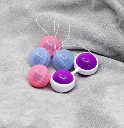 Lelo Beads Plus Κολπικές Μπάλες με Δόνηση Μωβ