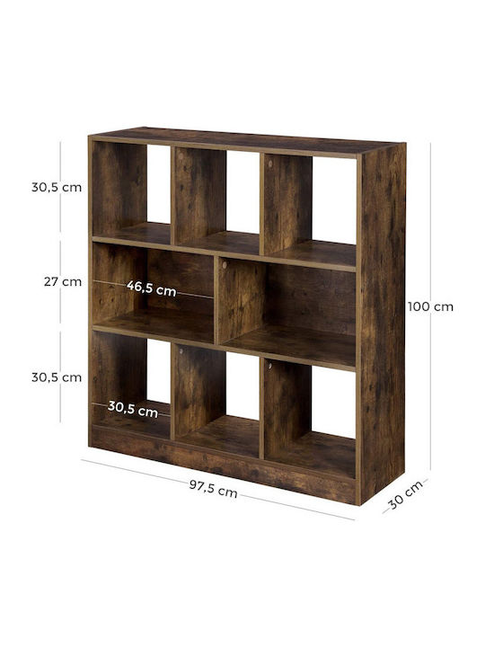 Bibliotecă Maro 97.5x90x100cm