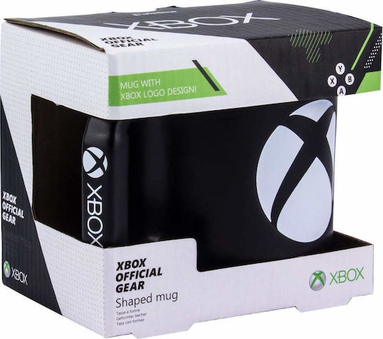 Paladone Xbox Κούπα Κεραμική Μαύρη 450ml