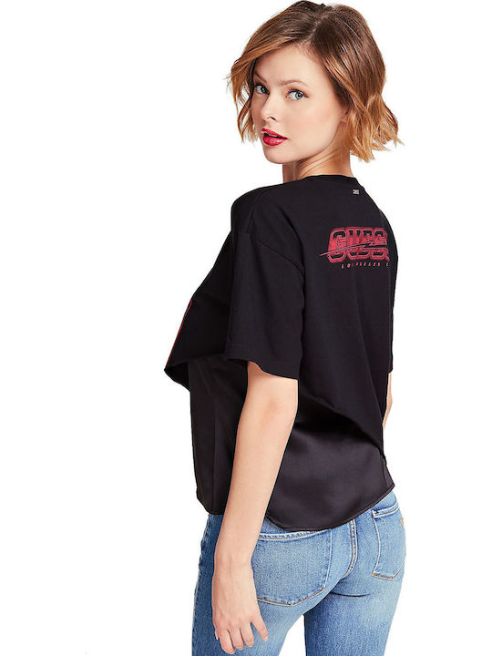 Guess Damen T-shirt Schwarz