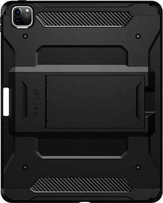 Spigen Tough Armor Umschlag Rückseite Kunststoff Stoßfest Schwarz (iPad Pro 2020 12,9 Zoll) ACS01027