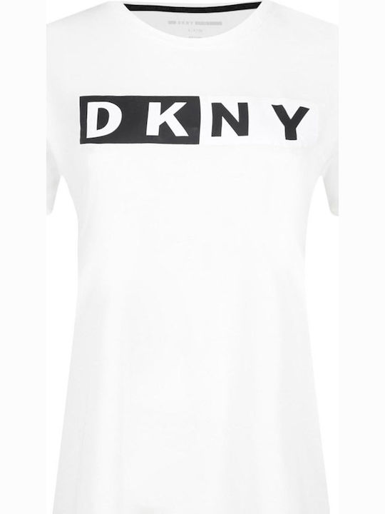 Logo Tricou Damă Alb