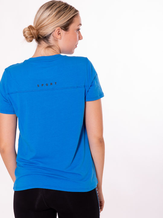 DKNY Women's T-shirt Blue