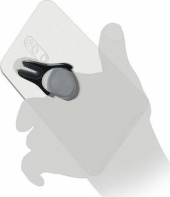 DeLock 4in1 Finger Ring Stand for Mobile Phone in Gray Colour