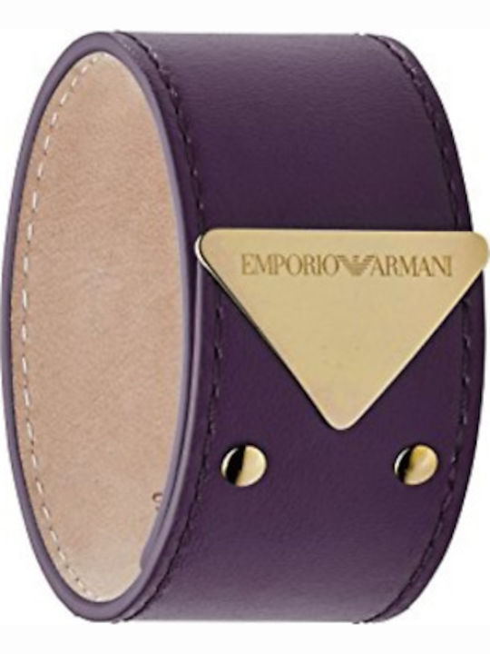 Emporio Armani Damen Armband aus Leder