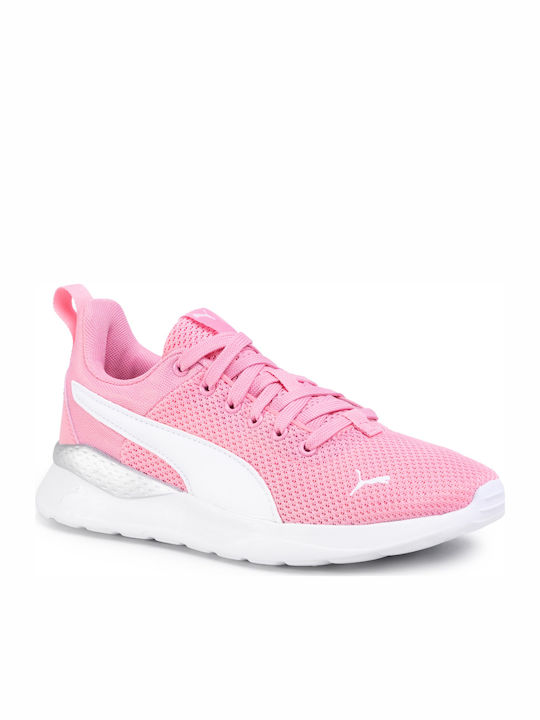 Puma Kids Sports Shoes Running Anzarun Lite Youth Trainers Pink