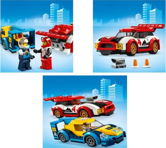 LEGO City Racing Cars για 5+ Ετών 190τμχ