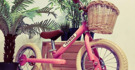Trybike Παιδικό Ποδήλατο Ισορροπίας Vintage Ροζ