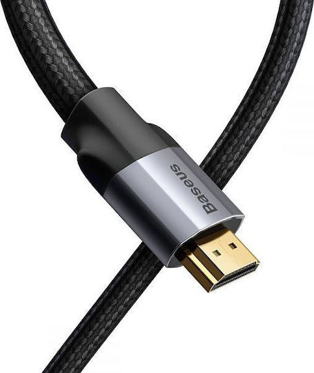 Baseus HDMI 2.0 Braided Cable HDMI male - HDMI male 5m Black
