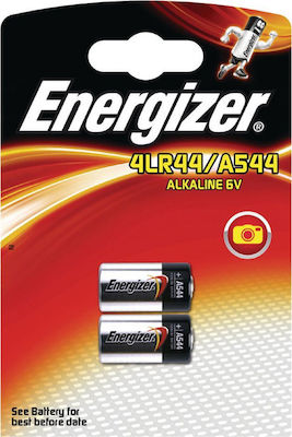 Energizer Αλκαλικές Μπαταρίες 4LR44 6V 2τμχ