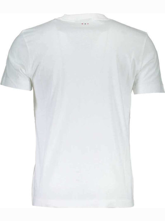 Napapijri Serber Men's Short Sleeve Blouse Polo White