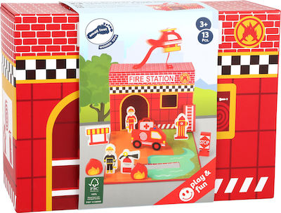 Small Foot Miniature Toy Fire Station