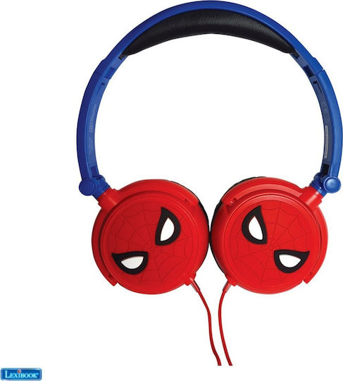 Lexibook Marvel Wired On Ear Headphones Red HP010SP