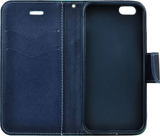 FANCY Wallet Δερματίνης Navy Μπλε (Redmi 5 Plus)