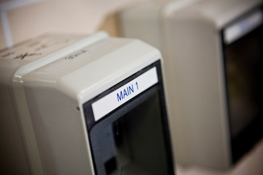 Brother Label Maker Tape 8m x 12mm in White Colour Compatible with Brother TZe/TZ