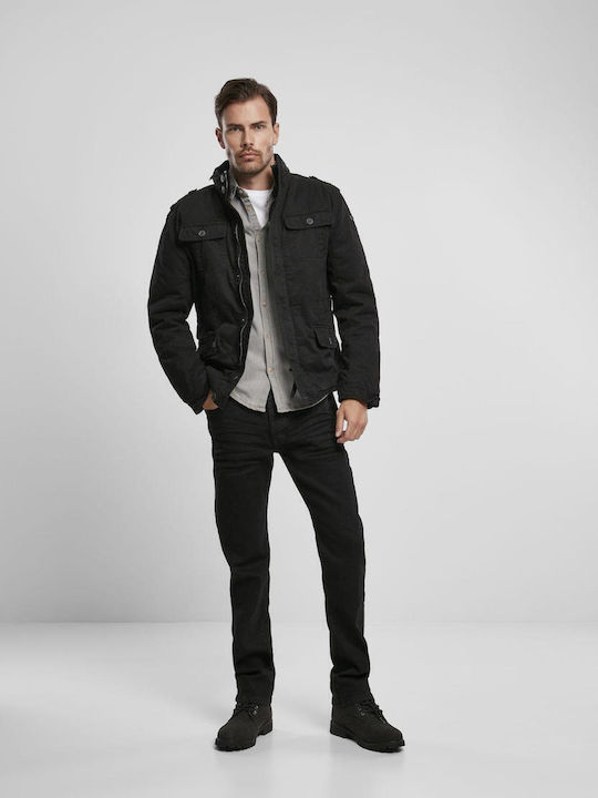Britannia Winter Jacke Schwarz