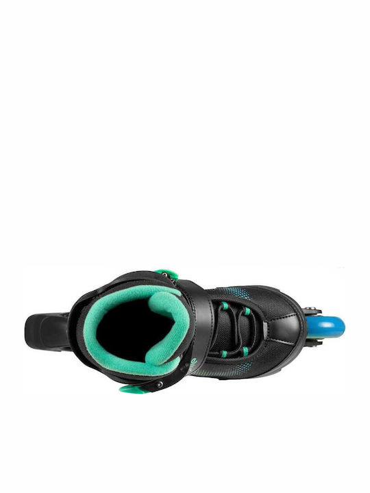 Powerslide Joker Sky Inline Αυξομειούμενα Rollers Μαύρα Παιδικά