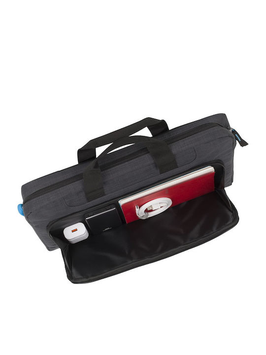 Rivacase Bundle 08 Τσάντα Ώμου / Χειρός για Laptop 17.3" σε Μαύρο χρώμα