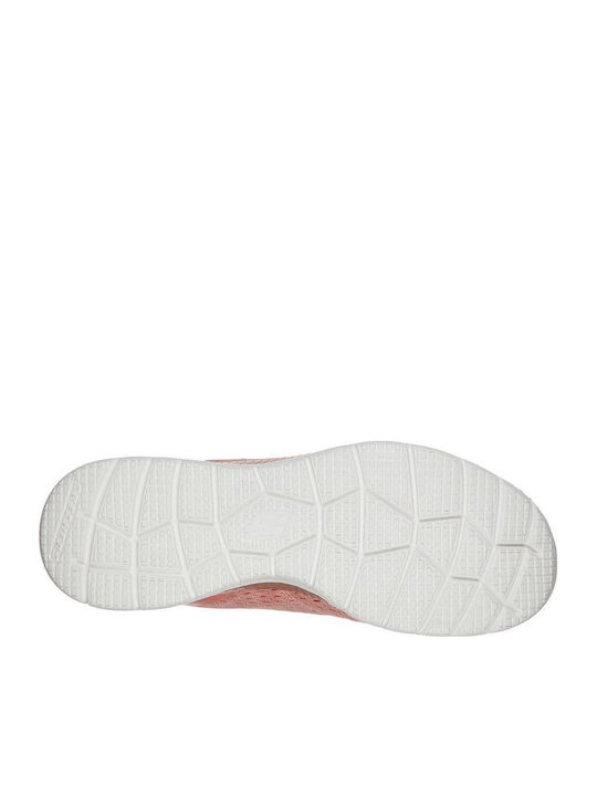 Engineered Mesh Lace-Up Γυναικεία Sneakers Ροζ