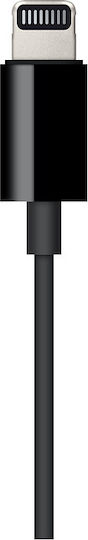 Apple Lightning to 3.5mm Audio Cable (1.2m) Konverter Blitzschlag männlich zu 3.5mm männlich Schwarz 1Stück