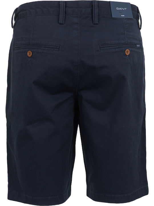 Gant Men's Shorts Chino Navy Blue