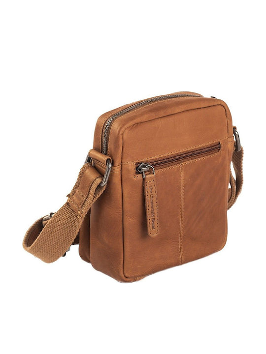 Bremen Leather Men's Bag Shoulder / Crossbody Tabac Brown