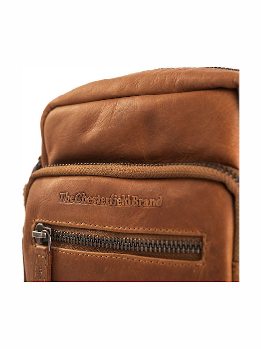 Bremen Leather Men's Bag Shoulder / Crossbody Tabac Brown