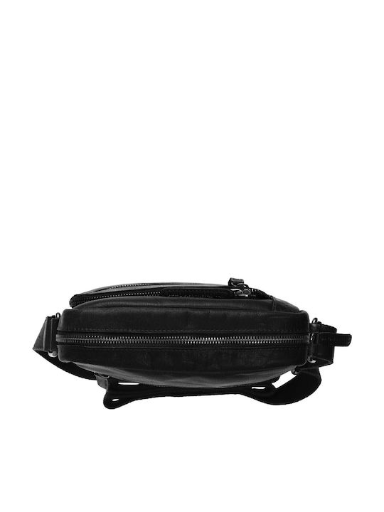 Dessau Leather Men's Bag Shoulder / Crossbody Black