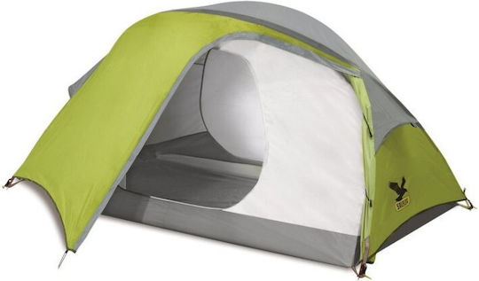 Salewa Micra II Camping Tent Igloo Green with Double Cloth 4 Seasons for 2 People Waterproof 3000mm 222x190x107cm