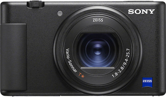 Sony ZV-1 Компактен Фотоапарат 20.1МР Оптично Увеличение 2.7x Черна