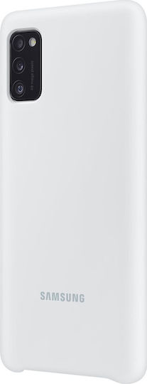 Samsung Back Cover Silicone White (Galaxy A41)