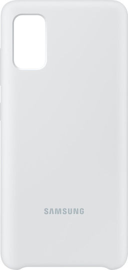 Samsung Back Cover Silicone White (Galaxy A41)