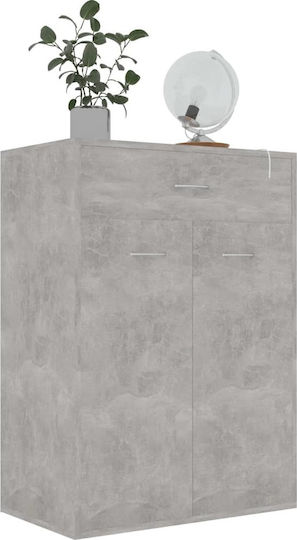 Holz Schuhschrank mit 4 Regalen Gray L60xW35xH84cm
