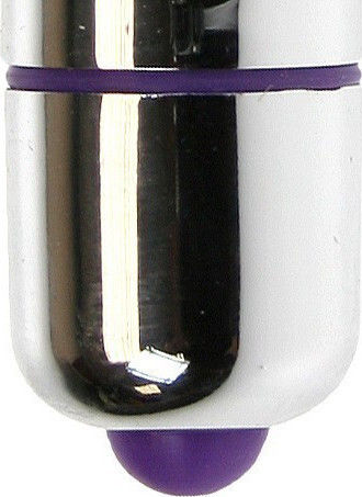 Rocks Off Single Speed RO-80mm Mini Δονητής Bullet 8cm Chrome