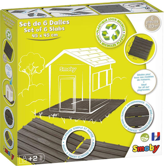 Smoby Δάπεδο Σπίτι 6 Μέρη 6610508 3032168109070