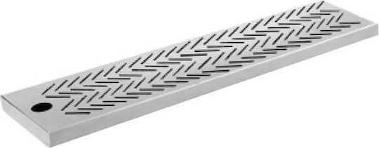 Novatex Metallic Bar Mat with Dimension 70x14x2cm
