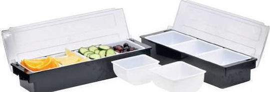 Novatex Distribuitor de condimente Plastic 3 Locuri cu Dimensiuni 50x16x9cm 16cm